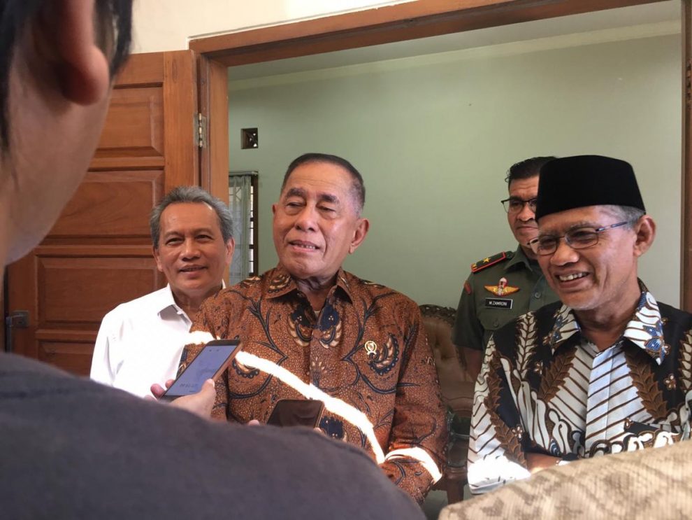 Terima Kunjungan Silaturrahim Menhan, Ini yang Disampaikan Ketua Umum PP Muhammadiyah